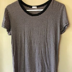 Brandy Melville Striped Long Tee S